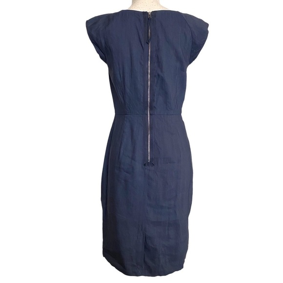 REBECCA Taylor Blue Femme Work Dress size 8 - Picture 4 of 9